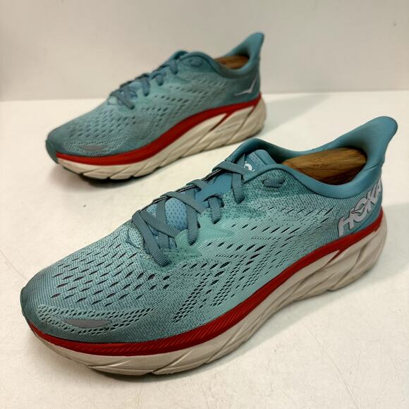 GOOD Hoka One One Women's Clifton 8 Road Running Shoe Size 10 - Picture 5 of 12